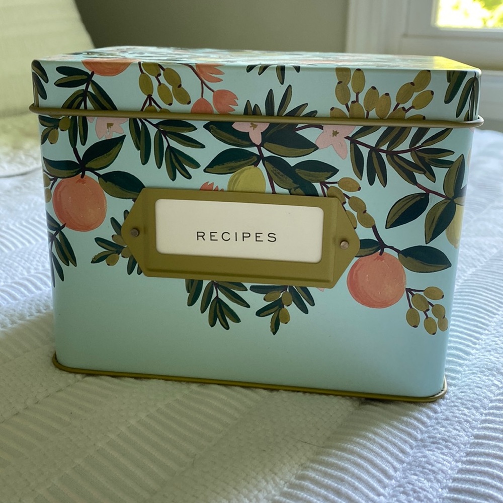 Rifle Paper Co. Recipe Box